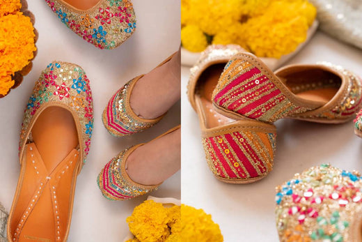 Celebrate Lohri in Style: How to Pair Your Juttis with Traditional Outfits