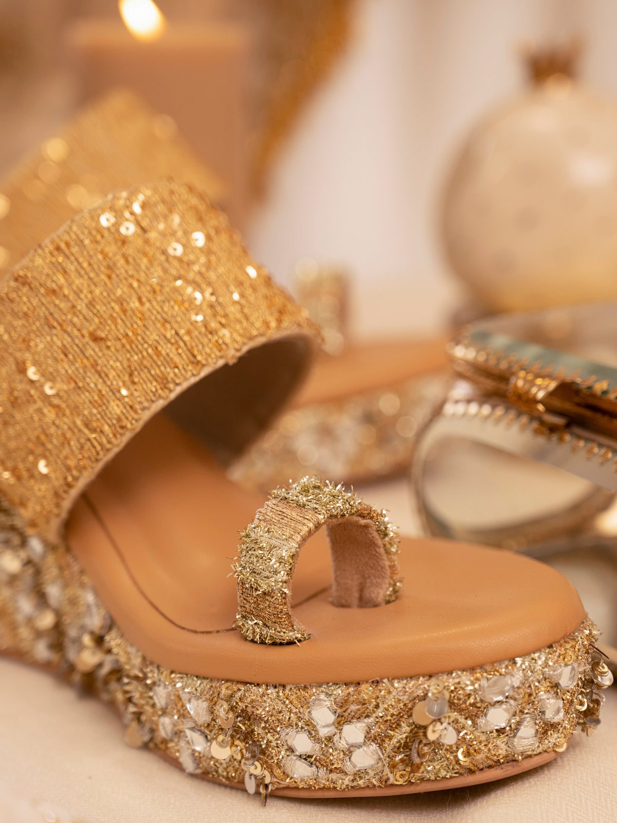 Buy Bridal Sandal Luxury Heels for Bride Needledust